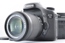 Canon EOS 7D Digital SLR Camera EF-S 18-55mm f3.5-5.6 Lens From JAPAN Near MINT-