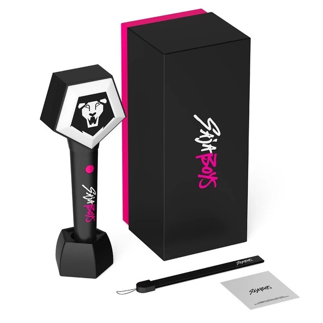KPOP DEMON HUNTERS SAJA BOYS Official Light Stick Fanlight Set (Strap + Cradle)