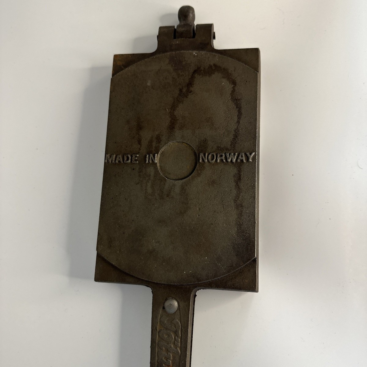 Vintage コルネット　クルーク Vintage Jotul Norway Cast Iron Krumkake Pizzelle Goro Cookie Maker