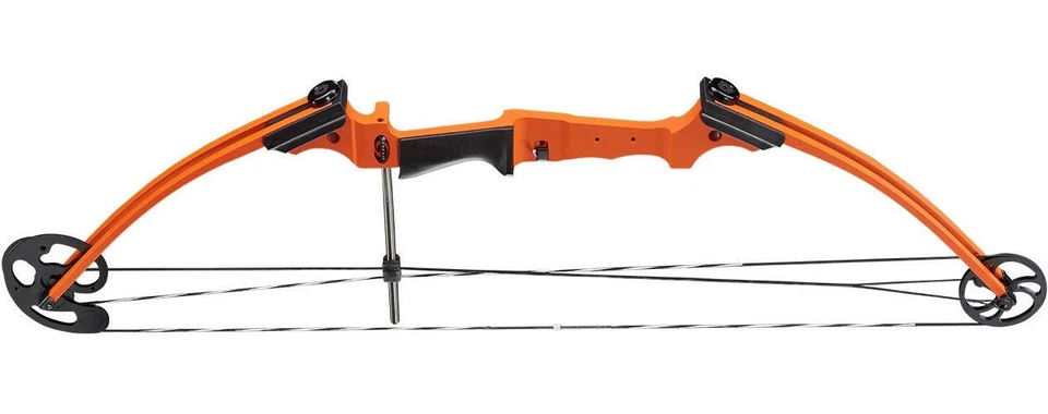 Genesis Archery Original Compound Bow (Right Hand, Orange) Beginner - Image 2 of 4