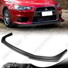 For 08-15 Mits.evo X 10 Evolution R-style Carbon Look Front Bumper Lip Spoiler For 08-15 Mits.evo X 10 Evolution R-style Carbon Look Front Bumper Lip Spoiler
