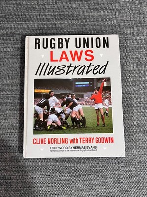 Rugby Union Laws 1985 Illustrated Clive Norling Terry Godwin Hardback