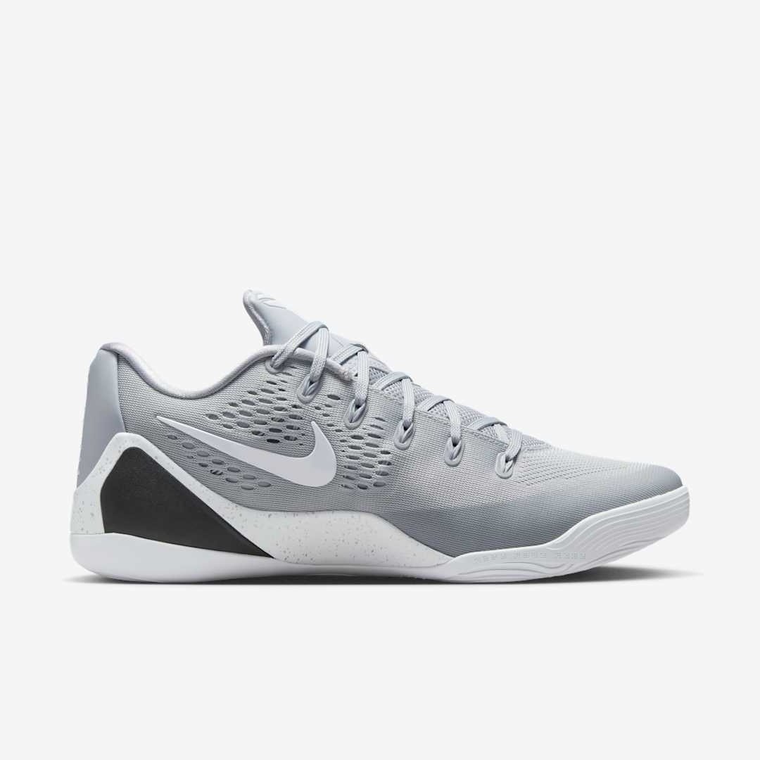 Nike Kobe IX 9 Elite Low EM Protro Wolf Grey White Sneakers IH1401