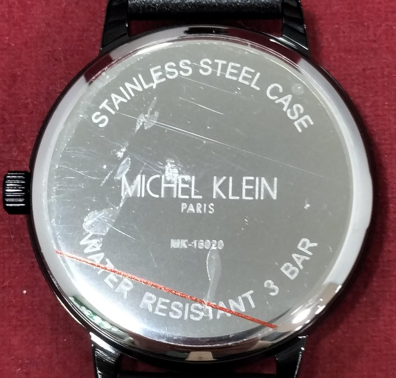 Michel Klein MK-16020-BK2 Watch Black 40mm Quartz