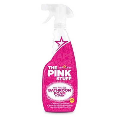 - The Pink Stuff - Miracle Bathroom Foam Cleaner 750ml - Baths, Tiles, Soap Scum