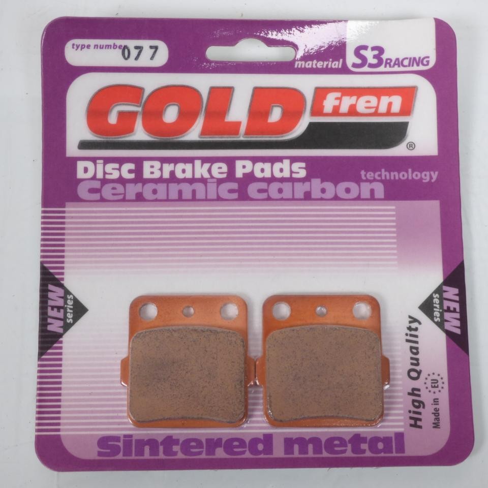 Plaquette de frein Gold Fren Suzuki 125 RM 1988 pour retrouver un mordant arrière net