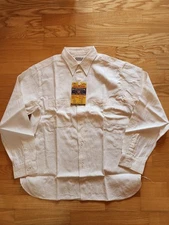 Mens Buzz Rickson’s    Toyo BUZZ RICKSON S BR25996 WHITE CHAMBRAY WORK SHIRT