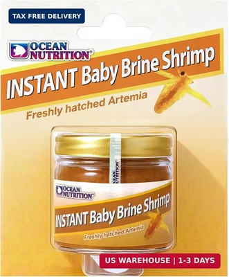 Ocean Nutrition Instant Baby Brine Shrimp Eggs 0.7oz 20g in Saline Solution