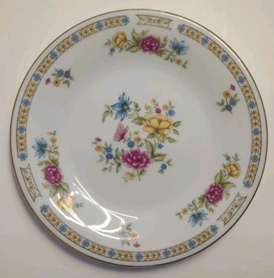 Vintage Liling Fine China Yung Shen - LING ROSE - 7-1/2'' Luncheon / Salad Plates
