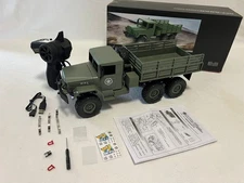 WPL B16 Green RC Military Truck SET 6WD 1/16 Off-road Crawler Car Toy Kids DIY