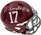 Devonta Smith Signed Alabama Crimson Tide Speed Mini Helmet Beckett BAS