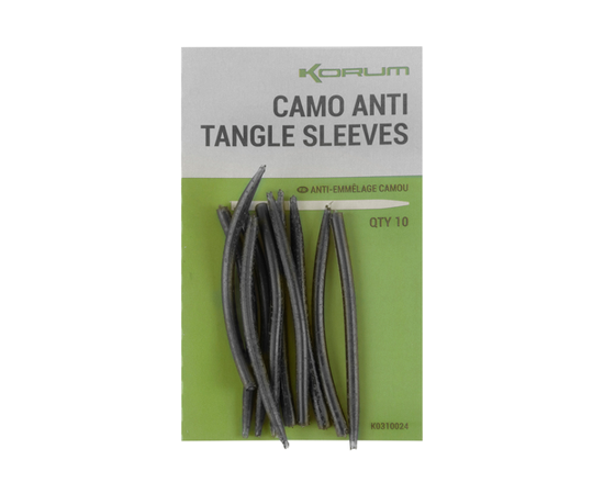 KORUM CARP ANTI TANGLE SLEEVES - QTY 10 - FISHING TACKLE