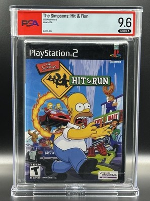 The Simpsons: Hit & Run   PSA 9.6 A   1st Print   PlayStation 2