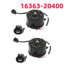 NEW 2 x Radiator Cooling Fan Motor For 2006-2...