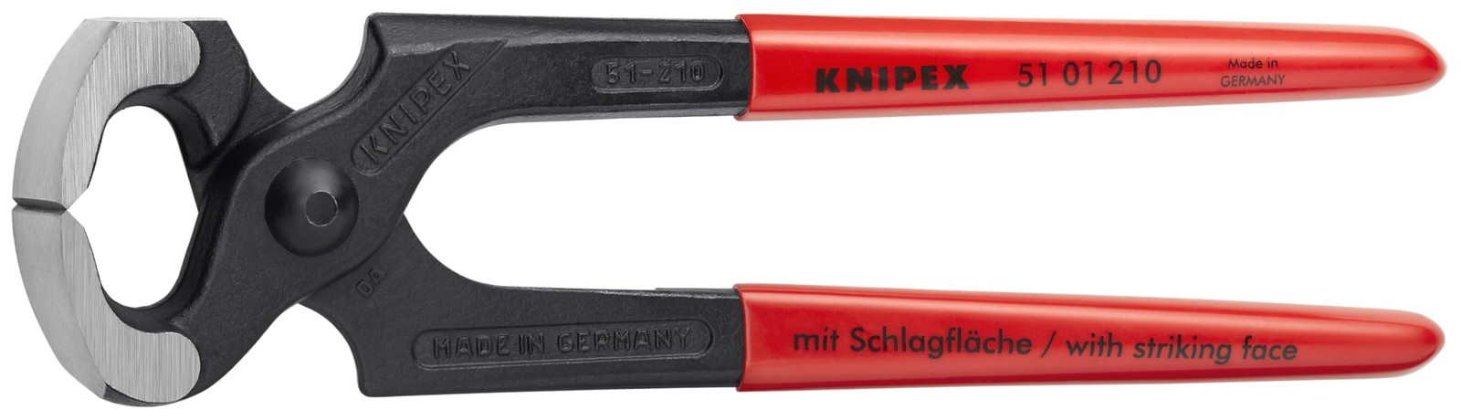 Knipex 51 01 210 Carpenters End cutting Pliers (p1D)
