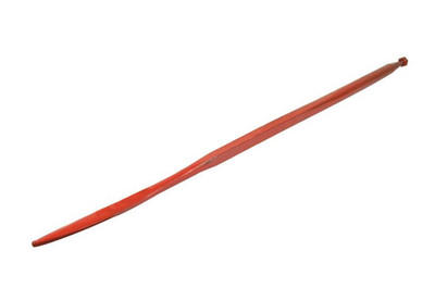 Laderzinken - gerade - Löffelende 1400 mm, Gewindegröße: M20 x 1,50 Buck Rechen