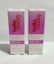 Image of Hello Sunday The One For Your Hands SPF 30 Hand Cream 30ml x 2 Brand New in Box