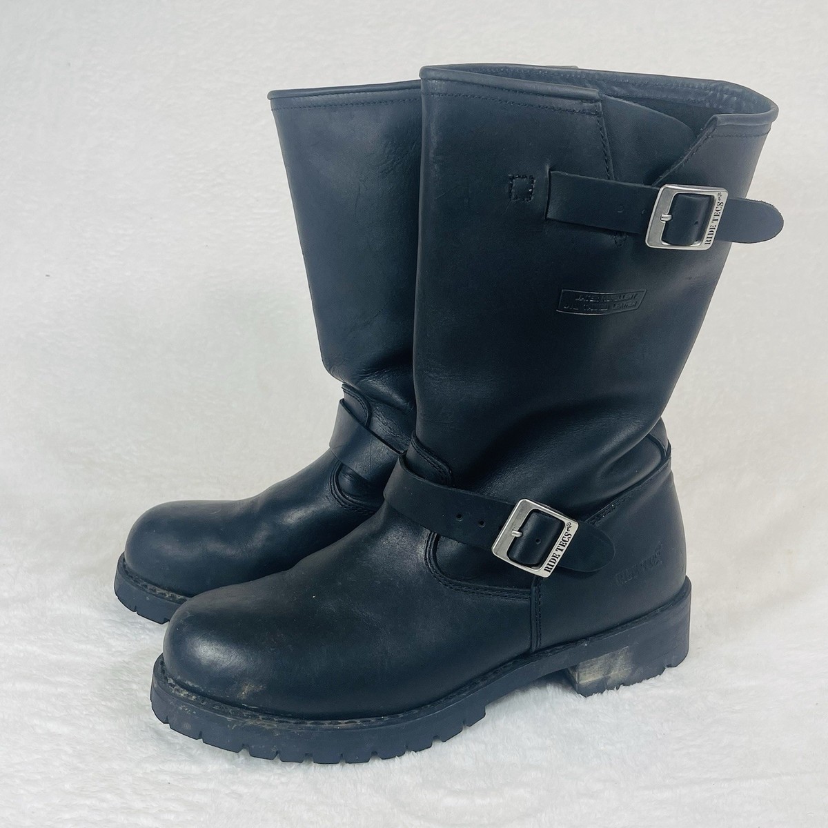 Harley Davidson Randy D93261 Men’s Black Leather Engineer Boots Size 11 Harley-Davidson M Black Boots for Men | eBay main image 2