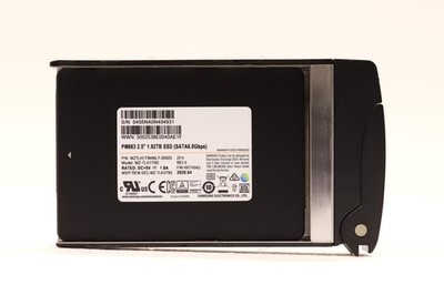 Samsung MZ-7LH1T90 1.92TB 2.5'' 6Gb/s SATA SSD W/Caddy P/N: MZ7LH1T9HMLT-00005