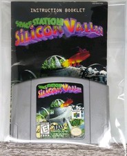 [GAME & MANUAL ONLY] Space Station Silicon Valley (Nintendo 64) Authentic Tested