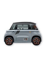 KIT AUTOCOLLANTS DECO AMI "TRIPLE BANDES" (2 COTES) POUR VOITURE SANS PERMIS ABS