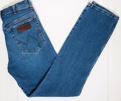 Wrangler Texas 822 Men s Blue Slim Denim Jeans Size W32 x L32