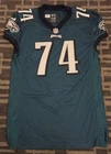 Philadelphia Eagles NFL Game Worn -Used Jersey #74 Michael Bamiro Sz 50