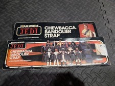 Star Wars ROTJ Chewbacca Bandolier Strap Kenner 1983 Box Stickers Unused