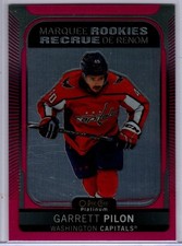 2021-22 O-Pee-Chee Platinum Garrett Pilon Matte Pink Rookie Card # 250. rookie card picture
