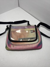 Vintage Tommy Hilfiger Holographic Multi Colo...