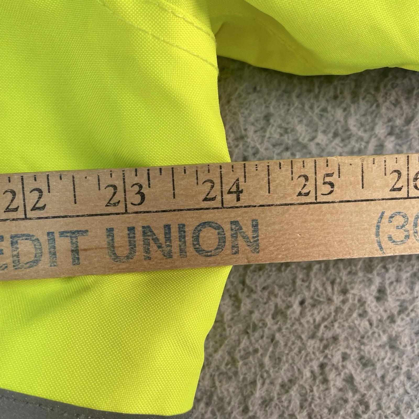 Radians Radwear Hi Vis Reflective Jacket Mens Medium Yellow Workwear Bomber image 11