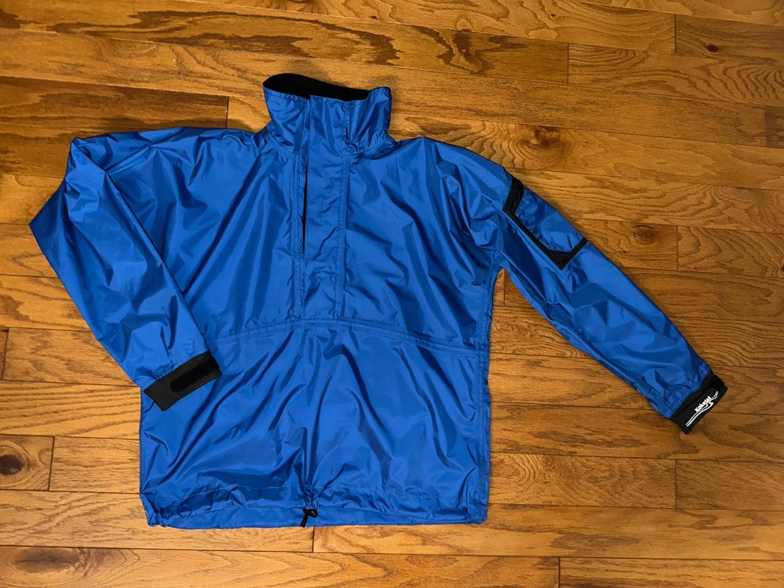 Kokatat Gortex Anorak Jacket Unisex Medium Blue Kayak Paddling Made In USA