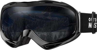 OutdoorMaster Unisex Skibrille OTG für Damen und Herren, Snowboard Brille