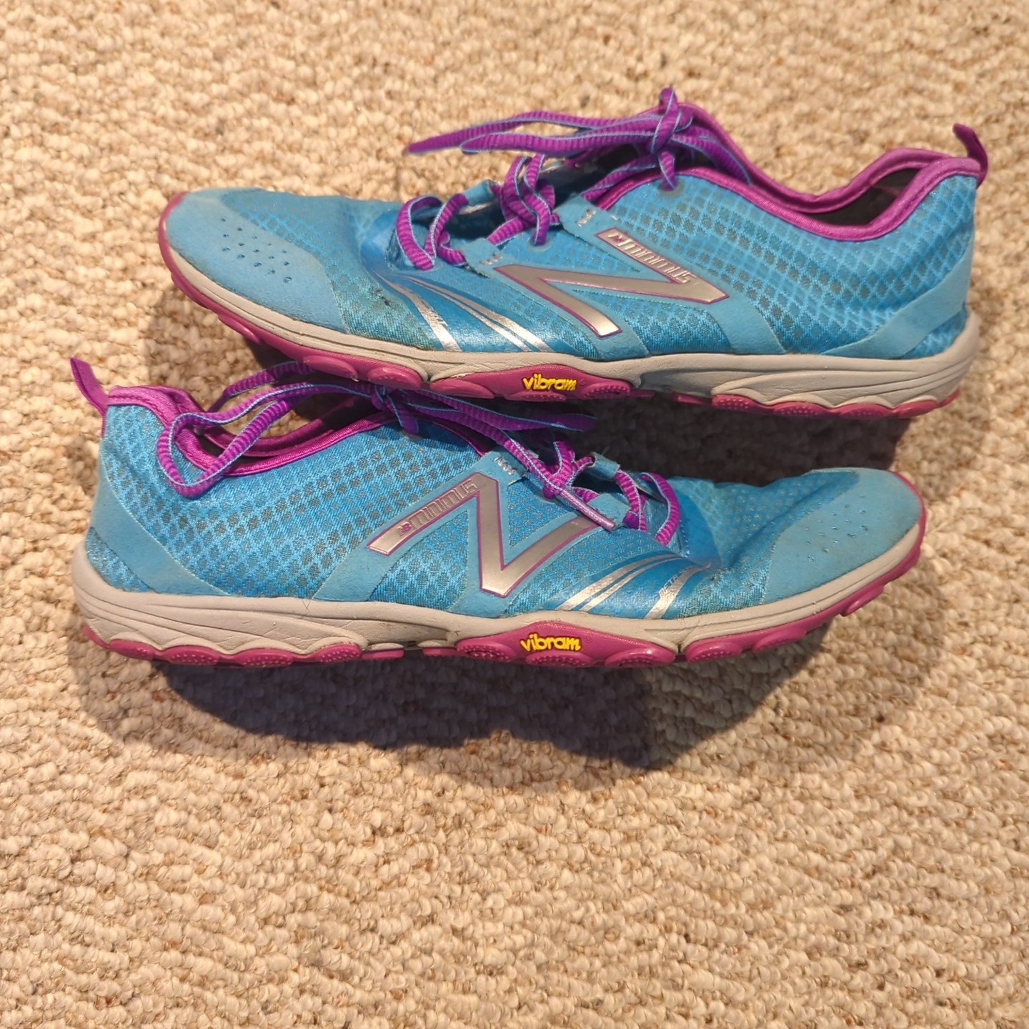 New Balance Minimus 20v2 Shoes Sneakers Womens 10 Blue Purple WT20AP2 Minimalist thumbnail 5