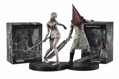 SILENT HILL 2 フィギュア 2種×3セット Figurine PYRAMID HEAD Bubble Head Nurse video game SILENT HILL 2