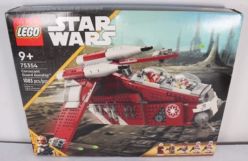LEGO 75354 Star Wars Coruscant Guard Gunship 1083pcs New Distressed Box