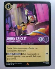 Disney Lorcana TCG - Reign of Jafar: Jiminy Cricket 062/204 - Rare - Near Mint