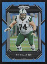 2022 Panini Prizm Nick Mangold Light Blue #233 Card