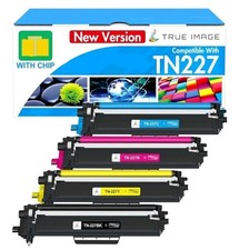 TN227 TN-227BK/C/M/Y High Yield Toner Cartridge 4 Pack: TN-223BK/C/M/Y...