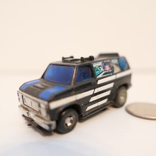 1977 TCR Ideal Hong Kong Chevy Van Black Slot Car HO Scale Untested  