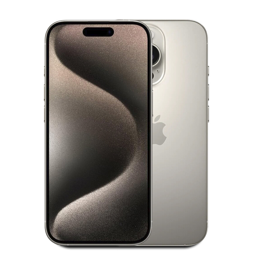 Apple iPhone 15 Pro Unlocked 256GB - (Natural Titanium) A2849 w