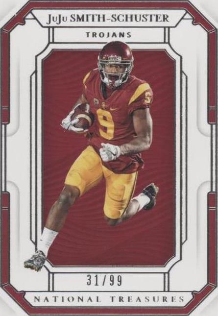 2019 Panini National Treasures Collegiate JuJu Smith-Schuster #49 - 1 of 2