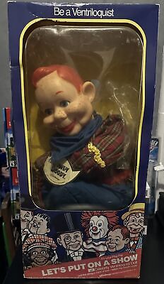 Vintage 1972 Howdy Doody Ventriloquist Dummy 30 Vintage 1972 Howdy Doody Ventriloquist Dummy 30