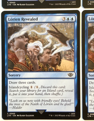 MTG 4X Lorien Revealed The Lord of the Rings 0060 NM | eBay