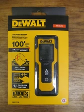 NEW DEWALT DWHT77100 100' LASER DISTANCE MEASURE DIGITAL VOLUME CALC FREESHIP