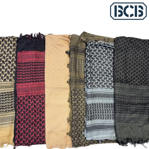 Unisex Cotton Shemagh Scarf Multifunctional 100x100cm