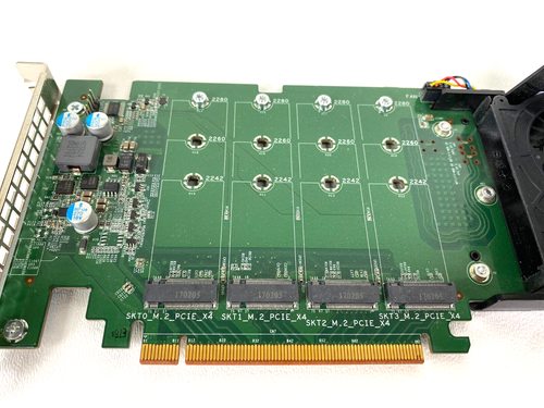 Dell DPWC400 06N9RH Ultra PCIe-x16 M.2 NVMe non RAID Storage Adapter Card - Picture 13 of 13