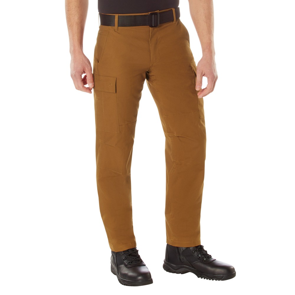 Work Brown Active Flex Pants 40W x 32L Comfort Fit 62081
