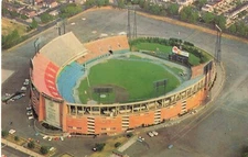 Baltimore, Maryland Postcard Memorial Stadium Orioles and Colts c 1965  M7
