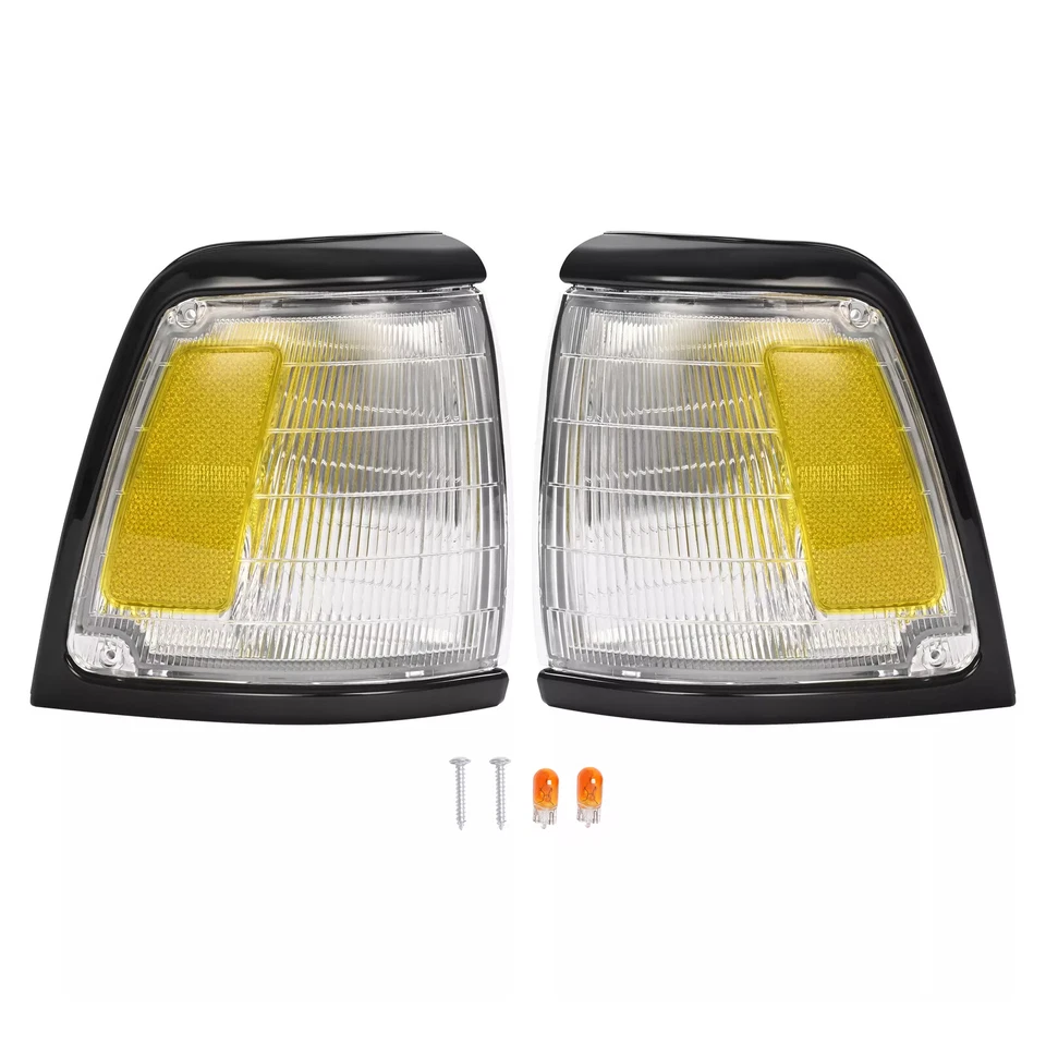 Corner Lights For Toyota Pickup 2WD1992-1995 #TO2521127 Black Trim Pair - Изображение 2 из 4